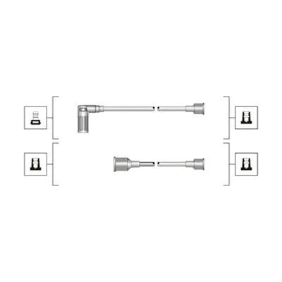 Uždegimo laidų komplektas MAGNETI MARELLI 941319170094