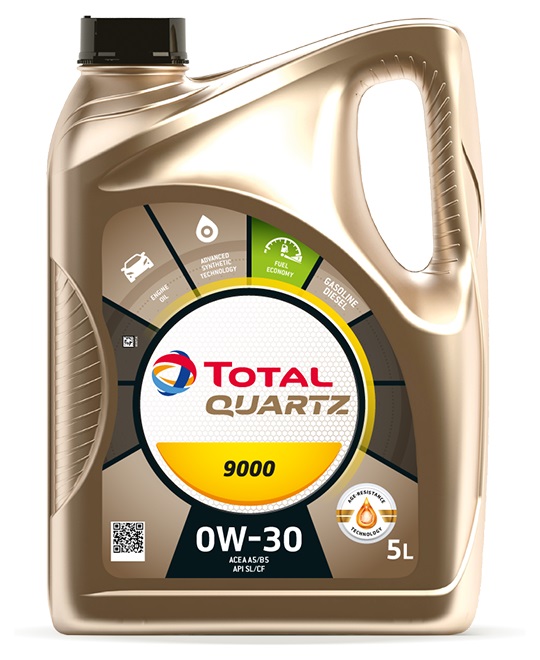 Variklinė alyva TOTAL 0W30 QUARTZ 9000 5L