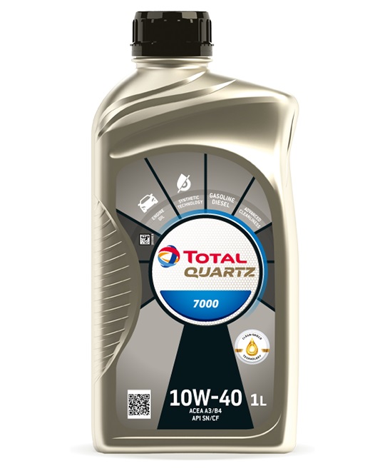 Variklinė alyva TOTAL 10W40 QUARTZ 7000 1L