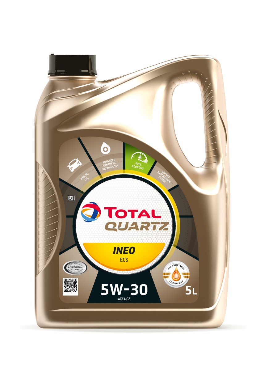 Variklinė alyva TOTAL 5W30 QUARTZ INEO ECS 5L