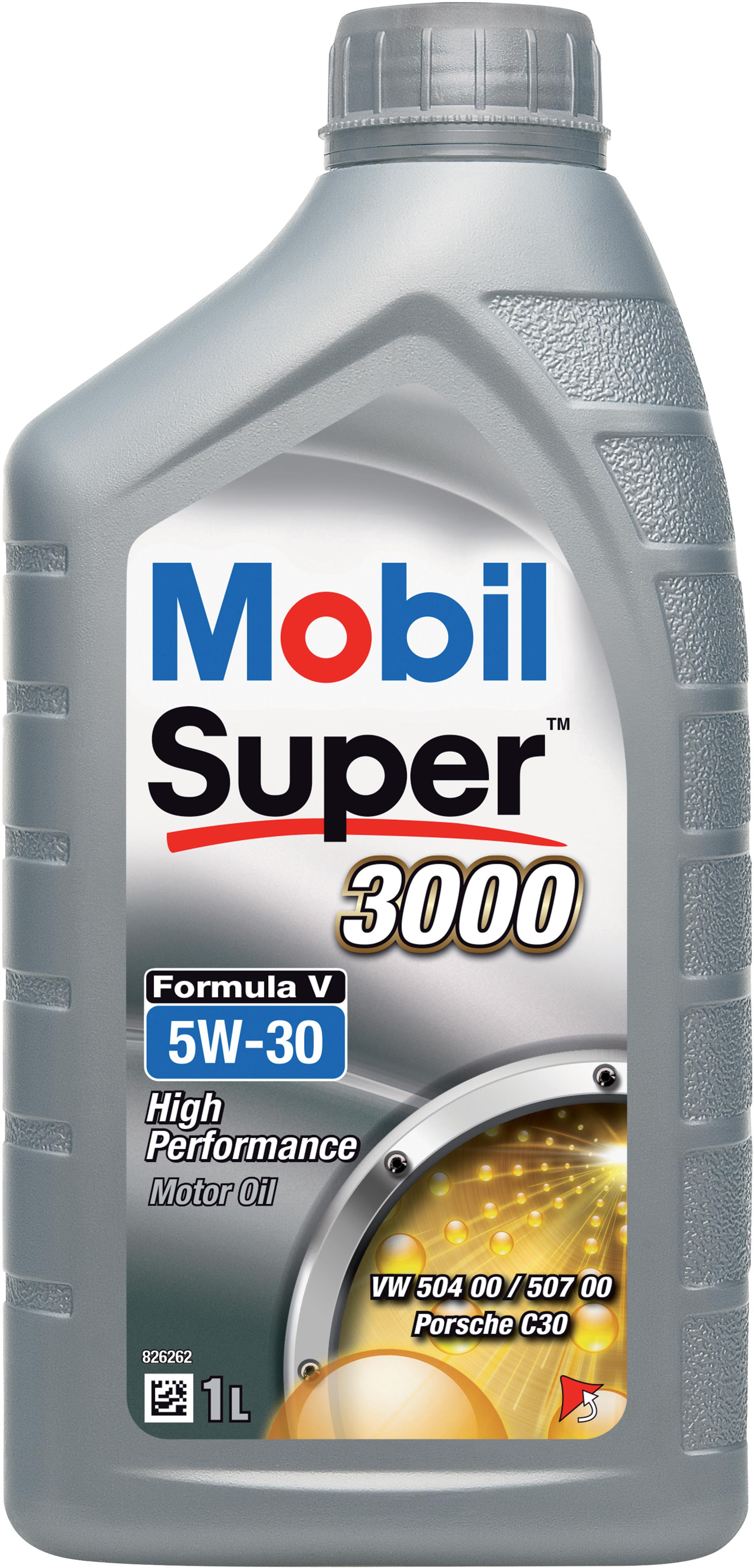 Variklinė alyva MOBIL 5W30 SUPER 3000 FORMULA V 1L