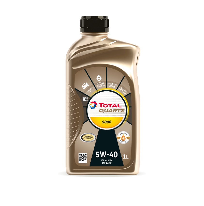 Total alyva 5W40 QUARTZ 9000 1L