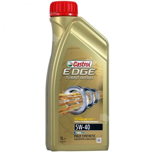 Castrol alyva 5W40 EDGE TURBO DIESEL TITANIUM FST 1L