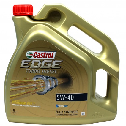 Castrol alyva 5W40 EDGE TURBO DIESEL TITANIUM FST 4L